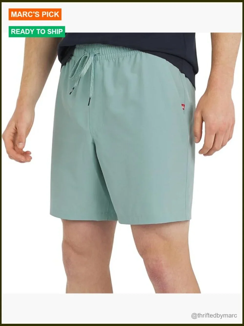 Stretch Waist Hybrid Shorts Regular Fit Water Friendly Active Wear S-XXL